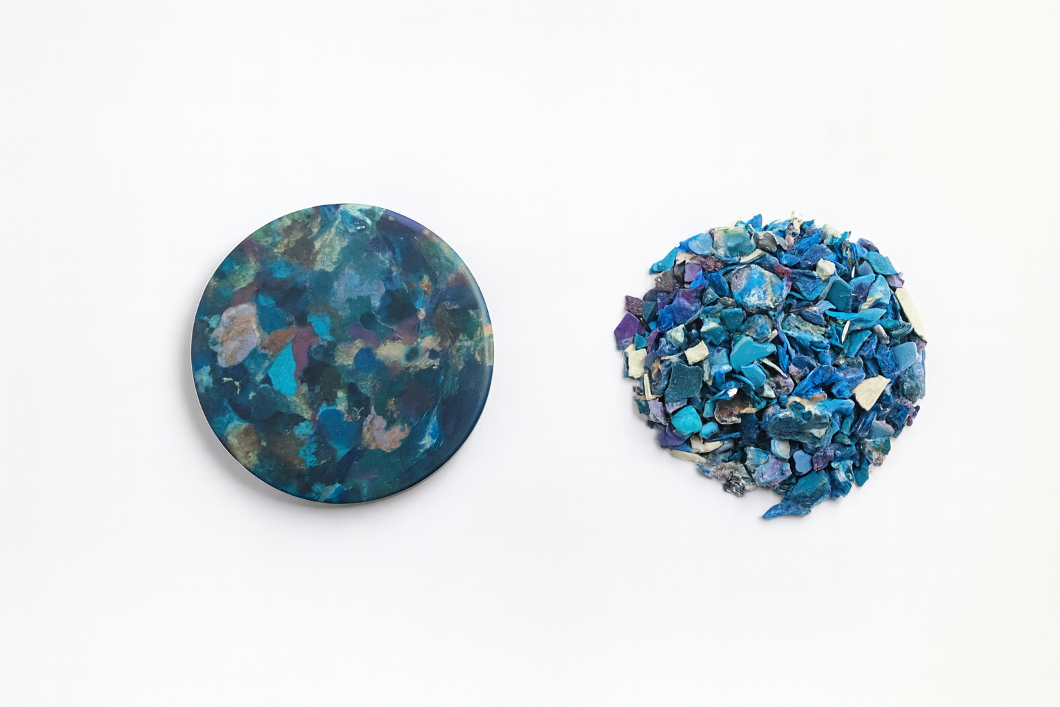 Recycled plastic panel variant 1