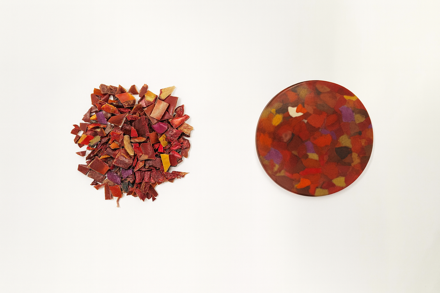 Recycled plastic panel variant 3